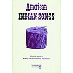 American Indian Songs - Book