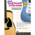 Alfred's Teach Yourself To Play Guitar - Book/Enhanced CD