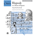 Sergei Rachmaninoff - Rhapsody on A Theme of Paganini