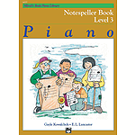 Alfred's Basic Piano Course - Notespeller Book Level 3