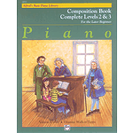 Alfred's Basic Piano Course - Composition Book Complete Level 2 & 3
