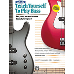 Alfred's Teach Yourself To Play Bass - Book/CD