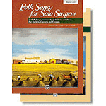 Folk Songs for Solo Singers, Vol. 1 - Compact Disc Only (Medium Low)