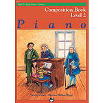 Alfred's Basic Piano Course - Composition Book Level 2