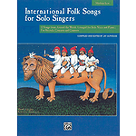 International Folk Songs for Solo Singers - Book (Medium Low)