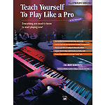 Alfred's Teach Yourself To Play Like A Pro At the Keyboard - Book