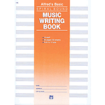 Music Writing Book - 9 X 12, 12 Staves, 64 Pages