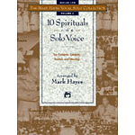 Mark Hayes Vocal Solo Collection: 10 Spirituals for Solo Voice - Accompaniment CD (Medium Low)