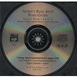 Alfred's Basic Adult Piano Course - Lesson Book Level 2, CD Only