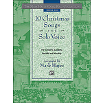 Mark Hayes Vocal Solo Collection: 10 Christmas Songs for Solo Voice - Medium High - Book Only