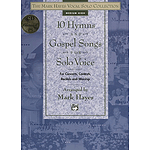 10 Hymns and Gospel Songs for Solo Voice - Medium High - Book & CD
