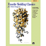 Favorite Wedding Classics for Solo Singers - Accompaniment CD (Medium Low)
