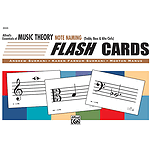 Essentials of Music Theory - Flash Cards (Note Naming)