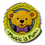 Music for Little Mozarts - Beethoven Bear Pin