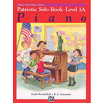 Alfred's Basic Piano Course - Patriotic Book Level 1A