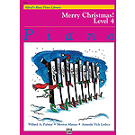 Alfred's Basic Piano Course - Merry Christmas! Book - Level 4