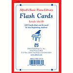 Alfred's Basic Piano Course - Flash Cards Levels 1A & 1B