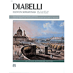 Diabelli - 11 Sonatinas, Opp. 151, 168