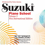 Suzuki Piano School New International Edition CD, Volume 2