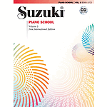 Suzuki Piano School New International Edition Piano Book and CD, Volume 3