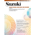 Suzuki Bass School Gm/CDrom 1