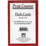Alfred's Basic Piano Prep Course - Flash Cards Levels A & B