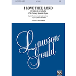 I Love Thee, Lord