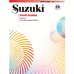 Suzuki Piano School New International Edition Piano Book and CD, Volume 7