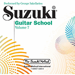 Suzuki Guitar School CD 7 Sakellari