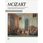 Mozart - Selected Intermediate To Early Advanced Piano Sonata Movements