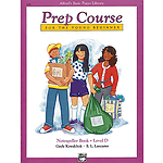 Alfred's Basic Piano Prep Course - Notespeller Book Level D