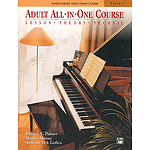 Alfred's Adult All-In-One Piano Course - Level 1 - Book