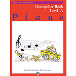 Alfred's Basic Piano Course - Notespeller Book Level 1A