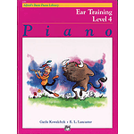 Alfred's Basic Piano Course - Ear Training Book Level 4