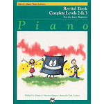Alfred's Basic Piano Course - Recital Book Complete Level 2 & 3