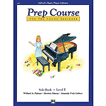 Alfred's Basic Piano Prep Course - Solo Book Level E