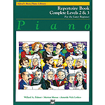 Alfred's Basic Piano Course - Repertoire Book - Complete Level 2 & 3