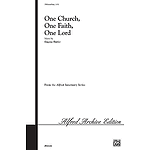 One Church, One Faith, One Lord - SSATB W/Optional Handbells
