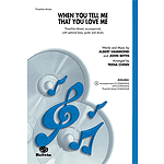 When You Tell Me That You Love Me (From "American Idol") - Three-Part Mixed