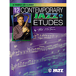 12 Contemporary Jazz Etudes BB Trpt/Clarinet