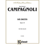 Campagnoli 6 Duets for Violin