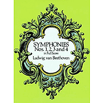 Symphonies Nos. 1, 2, 3 and 4 in Full Score
