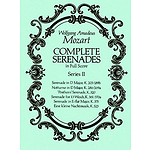 Complete Serenades in Full Score, Series II