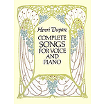 Complete Songs for Voice and Piano