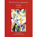 Dukas" "The Sorcerer's Apprentice" & Chabrier's "Espana" in Full Score