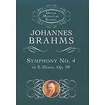 Symphony No. 4 in E Minor, Op. 98 in Miniature Score