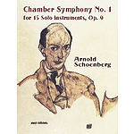 Chamber Symphony No. 1 for 15 Solo Instruments, Op. 9 in Full Score