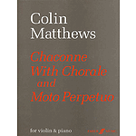 Matthews C/Chaconne & Moto Perpetuo