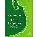 Matthews C/3 Enigmas (Cello/Pf)