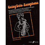 Going Solo Saxophone Asax/Pf